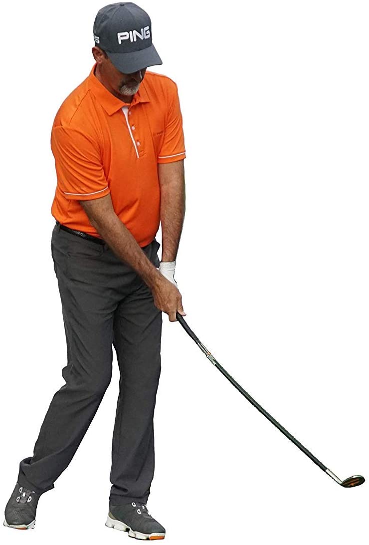 Orange Whip Wedge Golf Short Game Swing Trainer Aid for Increased