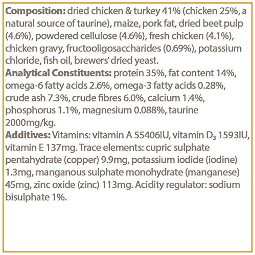 IAMS Hairball Complete Dry Cat Food Chicken 10kg - Significantly Reduces Hairball Formation, Transparent, 10 kg (Pack of 1) - Image 4