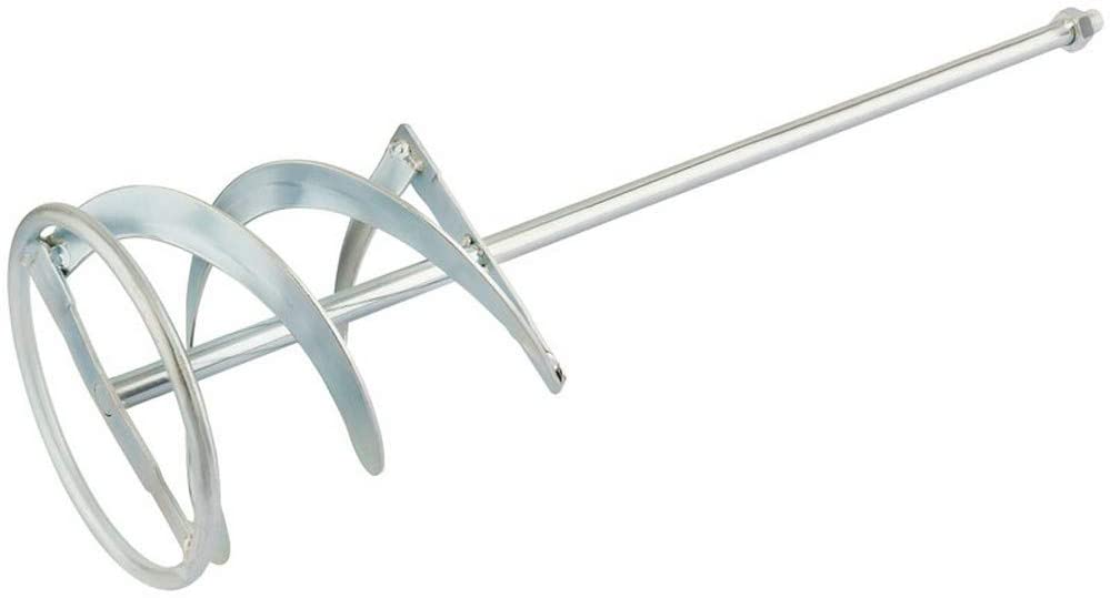 Draper 16210 M14 Twin Blade Plaster Paddle Mixer, 160 mm Length x 600 mm Width, Blue, 160 x 600mm