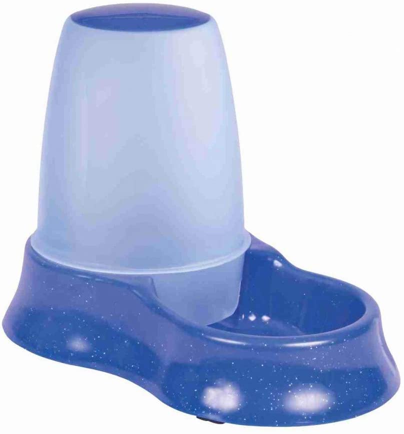 Trixie Food and water dispenser for cats and dogs: 1.5L, random color, Transparent, 1 Unité (Lot de 1) - Image 2