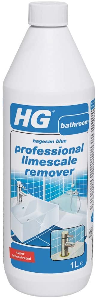 HG Limescale Remover Concentrate, Powerful Bathroom Limescale Cleaner, Multi Surface Descaler for Taps Toilets, Shower Heads