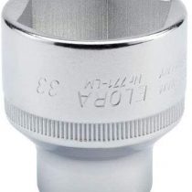 Draper 15322 Expert Elora Hexagon Socket, 33mm Ø, 1/2" Square Drive