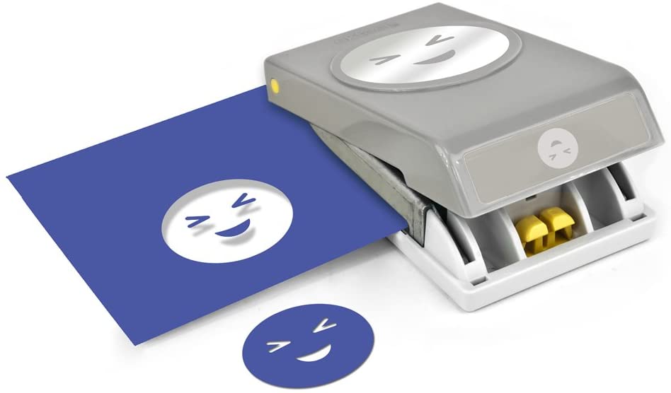 EK Success EKS5430291 Ek Punch Double Wink Emoji, Grey - Image 2