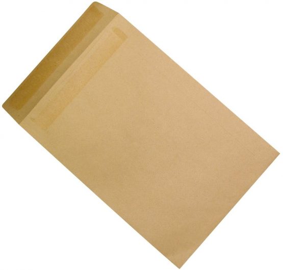 5 Star Envelopes Heavyweight Pocket Press Seal 115gsm Manilla 381x254mm [Pack of 250]