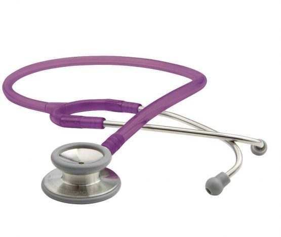 ADC Adscope® 603 Clinician Stethoscope - Overall Length 30" - Amethyst