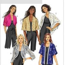 Butterick Patterns B5529 Size Y XS-Small-Medium Misses Jacket, Pack of 1, White