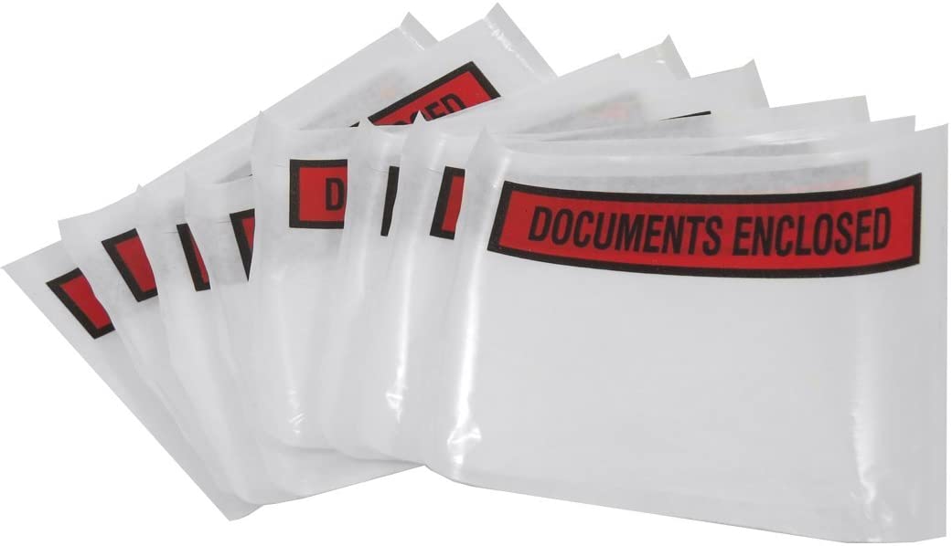 Triplast 2000 x A6 Printed Document Enclosed Wallet (158 x 110 mm), Transparent