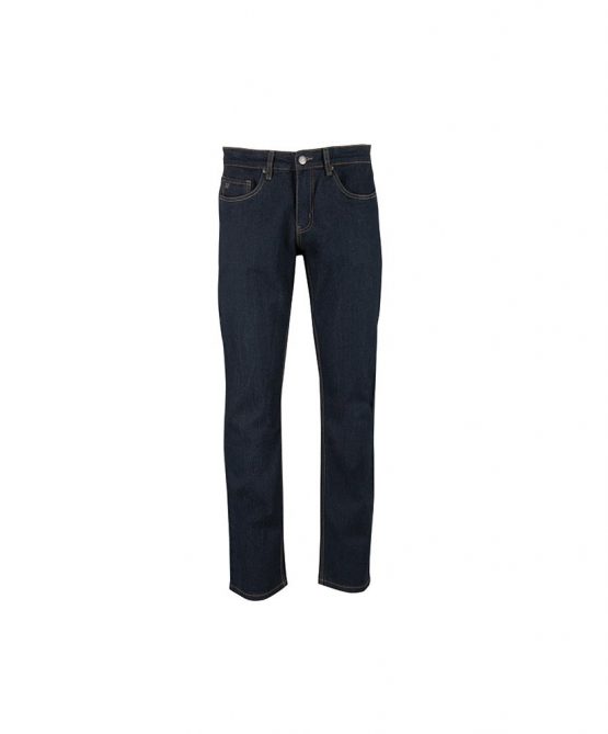 Alexandra STC-NM255IB-30S Mens Jeans, Plain, Short, 75% Cotton/24% Polyester/1% Elastin, Size: 30, Indigo