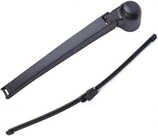 MIKKUPPA Rear Windscreen Wiper Arm and Blade, for Polo 9N | Golf MK5 - OEM: # 6Q6 955 707C