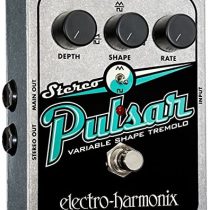 Electro Harmonix Stereo Pulsar Pedal for Electric Guitar Silver