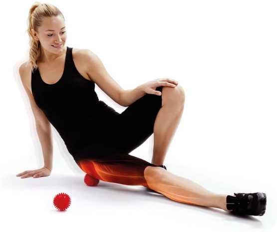 66fit 8cm Hard Spiky Massage Balls x 2pcs - Image 3