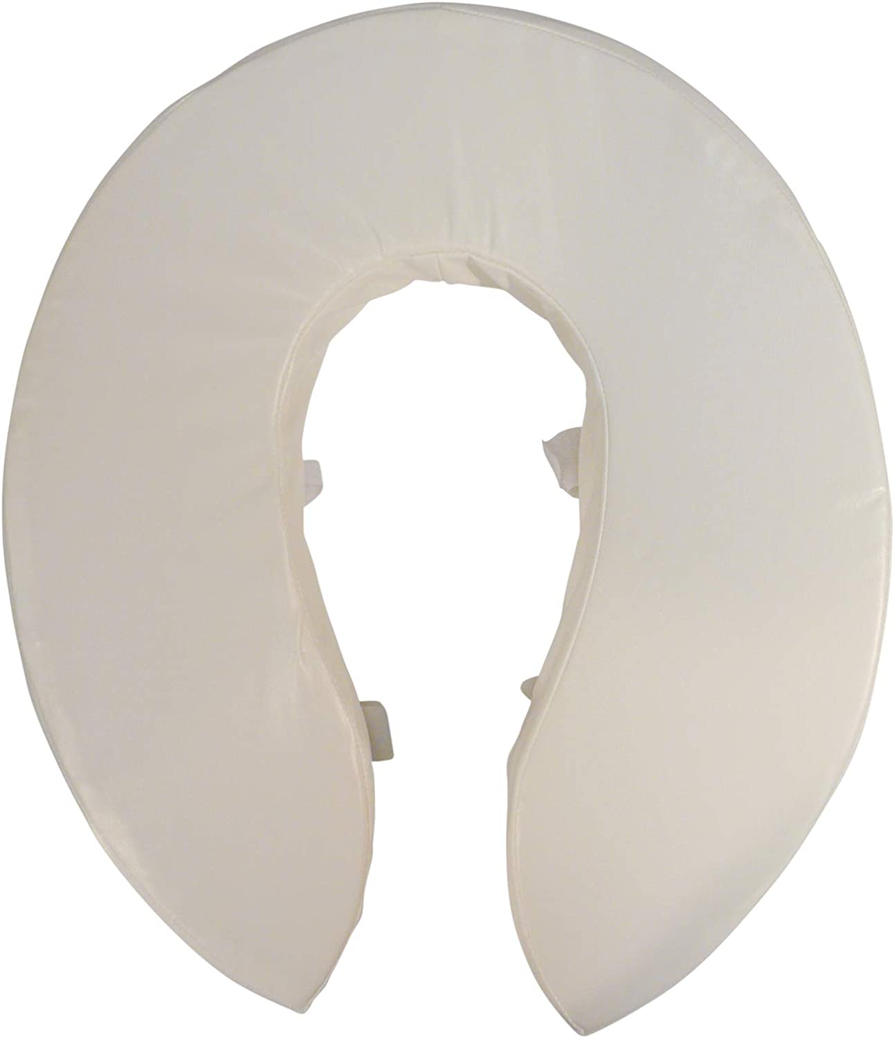 Ability Superstore Padded Raised Toilet Seat 4-inches, 4" - Image 3