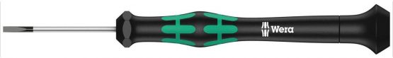 Wera Kraftform 2035 Micro Screwdriver - Slotted Tip 1.5 Mm