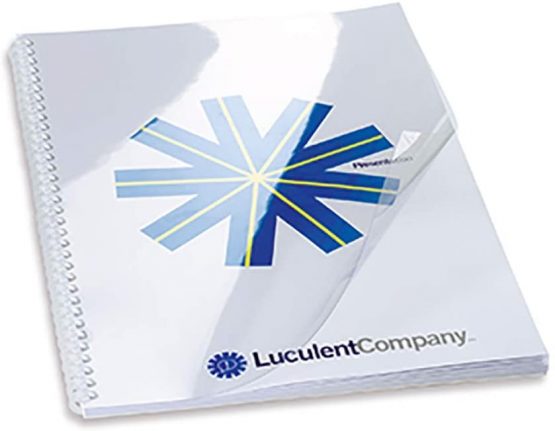 GBC HiClear Binding Covers, 150 micron, A4, Clear, Pack of 100, CE011580E - Image 2