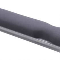 Kensington Height Adjustable Ergonomic Gel Keyboard Wrist Rest with Wrist Support Pad - 497 x 77 x 34 mm - Black (22701)