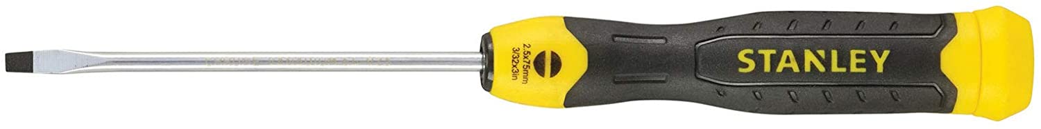 STANLEY Cushion Grip Screw Driver PAR 2.5MM X 75MM, Multicolor - Image 2