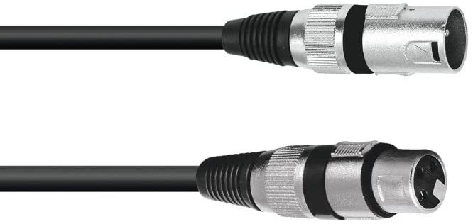 Omnitronic XLR Cable 3-Pin 5 m Black