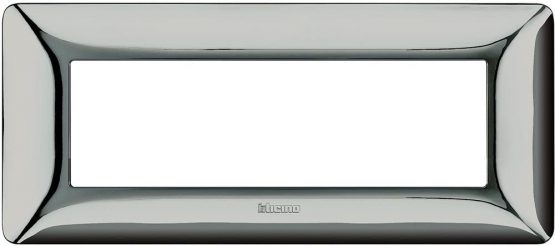 Bticino AM4806GCR Plate Matix 6 Moduli, Polished Chrome