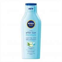 Nivea SUN After Sun Moisturising Soothing Lotion (400 ml), Cooling Moisturiser with Aloe Vera, Naturally Soothing After Sun Care with 24-Hour Effectiveness
