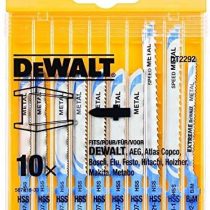 Dewalt DT2292-QZ DT2292-QZ-Conjunto 10 hojas Sierra de calar-Metal