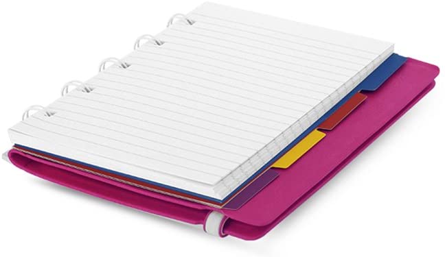 Filofax Refillable Pocket Notebook - Fuchsia - Image 4