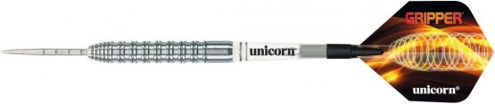 Unicorn Gripper Tungsten Darts, 21 g, Silver, One Size