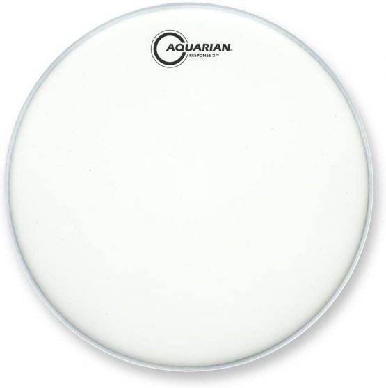 Aquarian TCRSP2-20 Response 2 Series - 20 inch Bass Drumhead - 2 Ply - Black Coated
