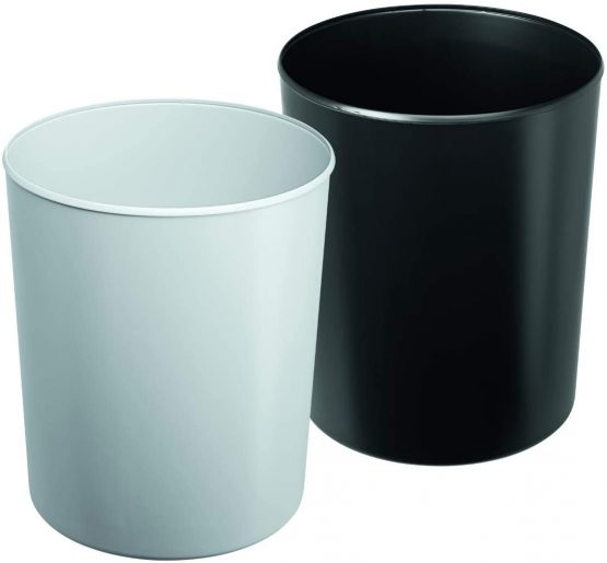 HAN 1814-F-11, Safety waste bin flame-retardant. Safe, elegant, premium quality, 13 litres, light-grey - Image 3