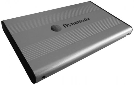 Dynamode External 2.5" SATA Hard Drive Caddy, USB2, USB Powered, Aluminium Case, Plug and Play, LED Power Light, High Speed USB Cable, Compatible With Windows, Mac OS, Linux, One Year Warranty