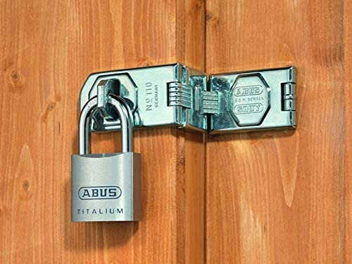 ABUS 80ti/40HB63 40 x 63mm Carded Titalium Padlock with Long Shackle, Chrome - Image 2
