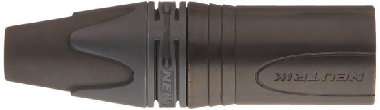 Neutrik NC5MXX-B 5-Pin Male Cable MT, Black Finish with Gold Contacts - Image 2