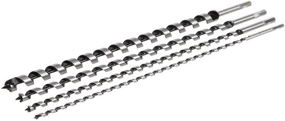 Silverline 868516 Long Auger Bit Set 4pce 8 - 24 mm - Image 2