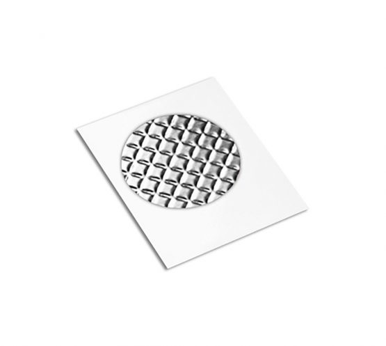 TapeCase 1267 CIRCLE-0.933"-250 Silver Embossed Aluminum Foil Tape-Converted from 3M, 0.0083" Thick, 0.93300000000000005" Length, 0.93300000000000005" Width (Pack of 250)