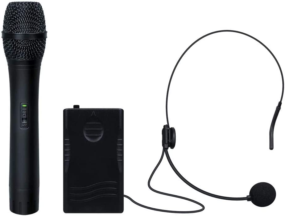 KAM RZ15A 15" Portable Active Speaker with Bluetooth® ~ 1200W, USB/SD Inputs, and Wireless Mic System, black - Image 3
