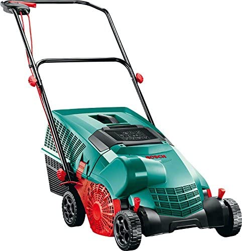 Bosch 060088A070 ALR Electric Lawn Raker, 900 W, Previous Version, Electric Lawn Aerator 900 Watt