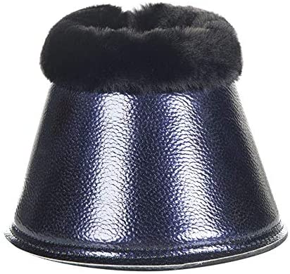 HKM Metallic Bell Boots Dark Blue XL, darkblue - Image 2