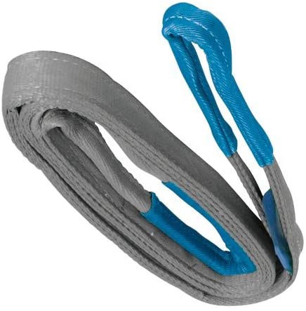 Silverline Cargo Sling 4 Tonne 3m (250302), Silver, Grey, 3 m