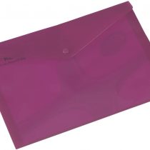 Rexel Popper Wallets A4 150 Sheet Capacity Red (5 Pack)