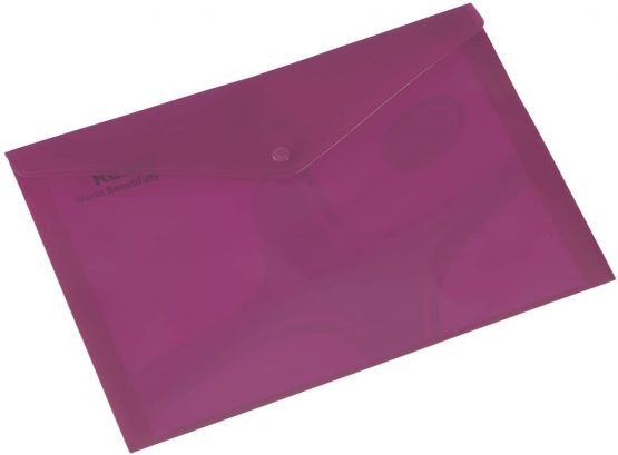 Rexel Popper Wallets A4 150 Sheet Capacity Red (5 Pack)