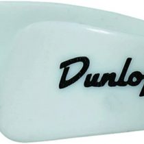 Dunlop 9003R White Plastic Thumbpicks, Large, 12/Bag
