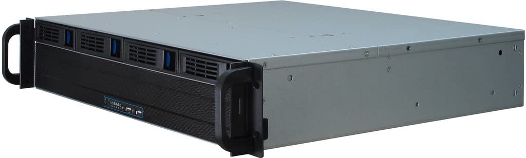 Inter-Tech 88887190 Case IPC Storage 2U-2404S, 40 cm, multicoloured, 48 cm x 44 cm x 8.9 cm - Image 3