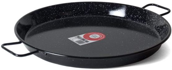Garcima La Ideal Enamelled Steel Paella Pan 46cm
