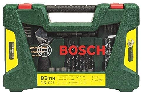 Bosch 2607017309 "V-Line" Drill/Screwdriver Bit Set, Green, Set of 83 Piece, Variety Pack - Image 4