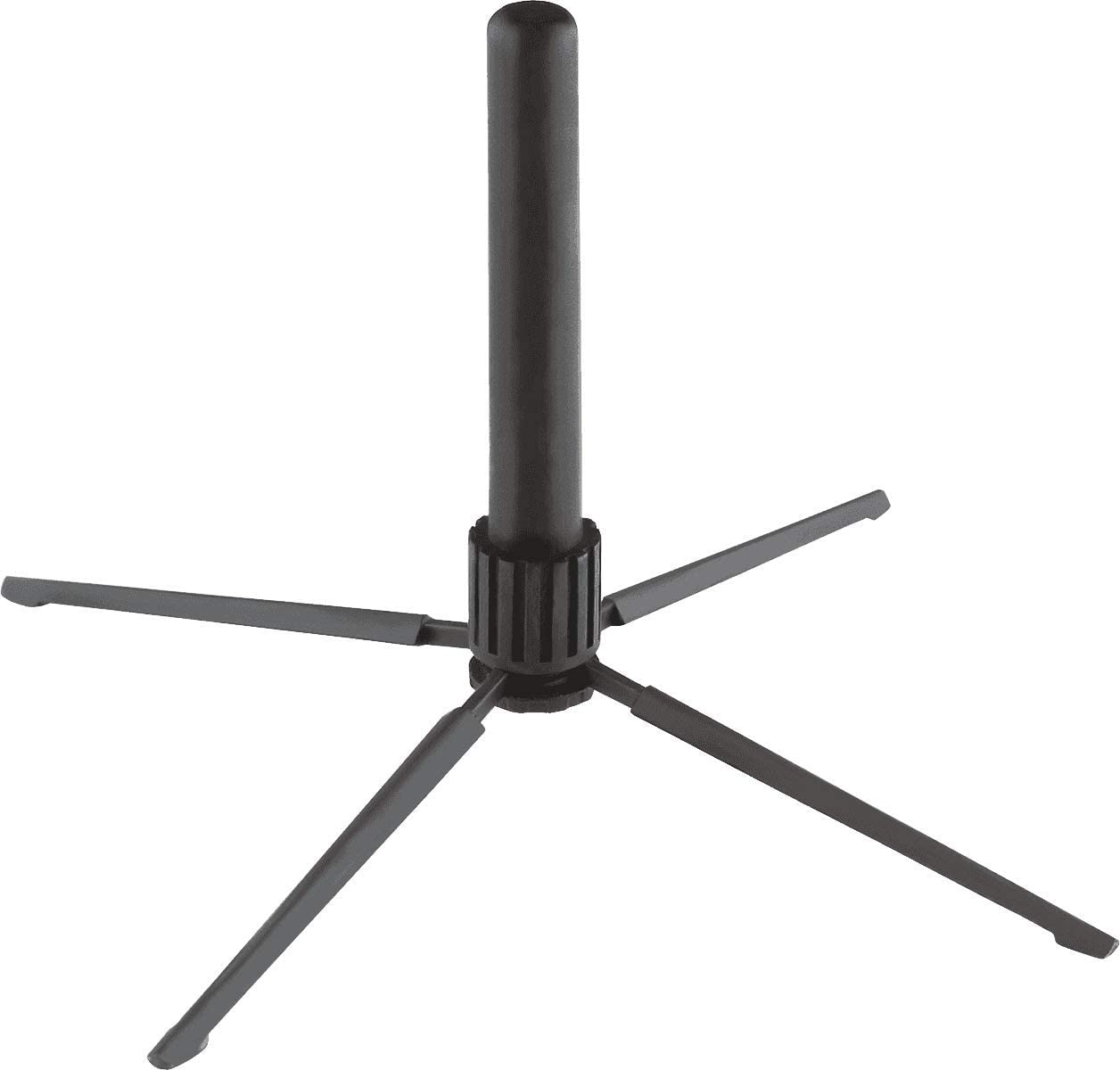 K&M Compact Flute Stand - 15232, Black