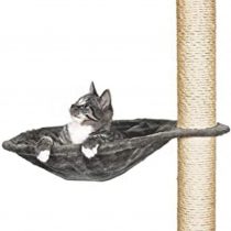 Trixie 43542 Hammock Style Seat for Cat Tree Metal Frame ・40 cm Platinum