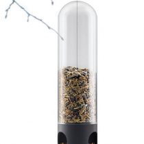 EVA SOLO EV571043 Bird Feeder Tube with Hanger Volume 650 ml Transparent / Black