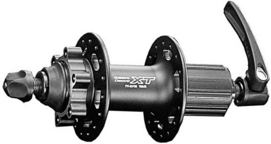 Shimano Deore XT FH-M756 XT disc 6-bolt Freehub, 36 hole black