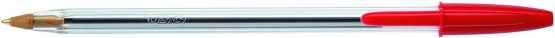 BIC Cristal Medium Ballpoint Pen - Red - Image 2