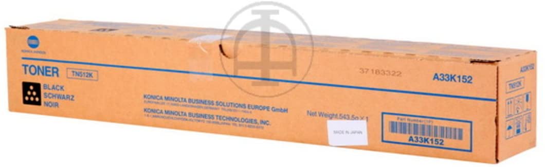 Konica Minolta TN512 Ink Toner Cartridge - Black