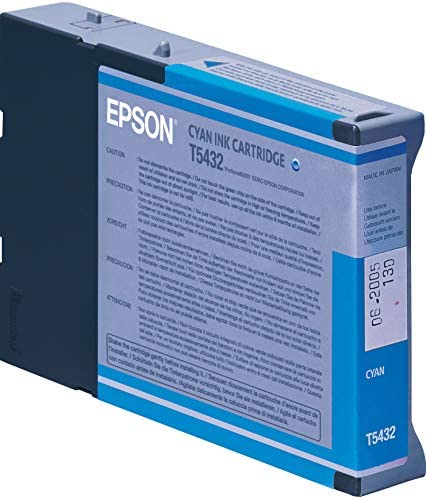 Epson Stylus Pro 7600/9600/4000 T543200 T5432 UltraChrome cyan blue Ink 110 mL, Yes - Image 2